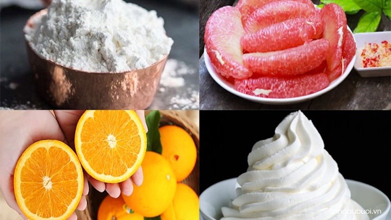 cach lam banh kem vi cam buoi