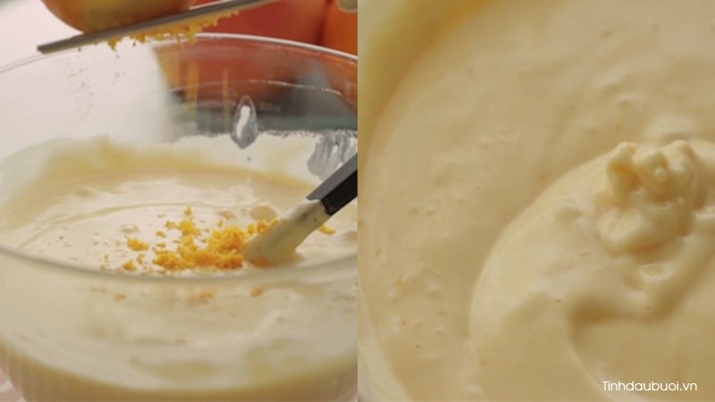 Cách làm bánh kem vị cam bưởi cach lam banh kem vi cam buoi