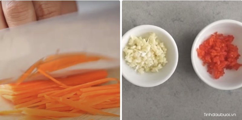 cach lam goi buoi hai san