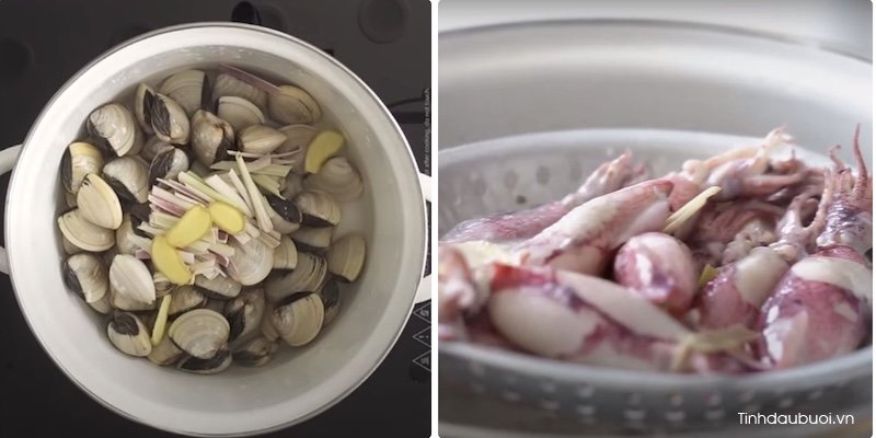 cach lam goi buoi hai san