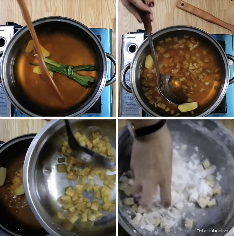 Cách nấu chè sắn bưởi cach nau che san buoi