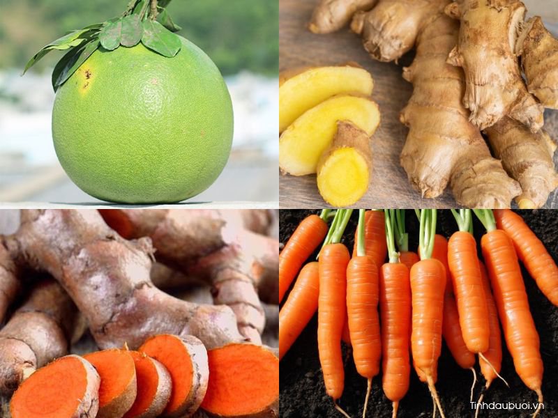 Nước ép bưởi rau củ nuoc ep buoi rau cu