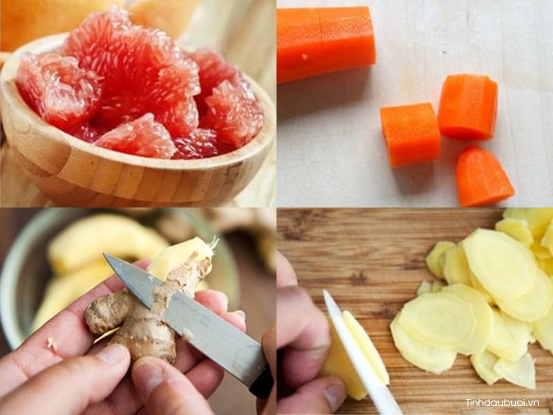 Nước ép bưởi rau củ nuoc ep buoi rau cu