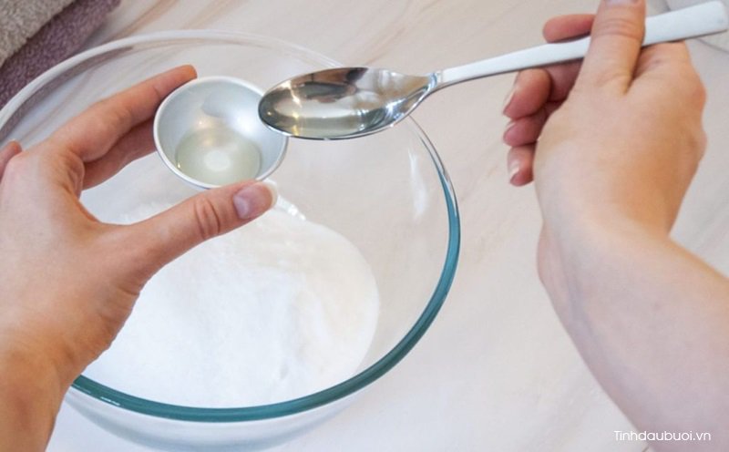 tri gau bang baking soda