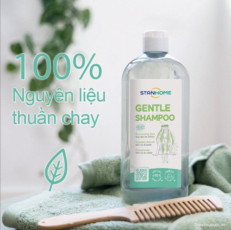 top 5 dau goi khong silicon khong sulfate cho ba bau