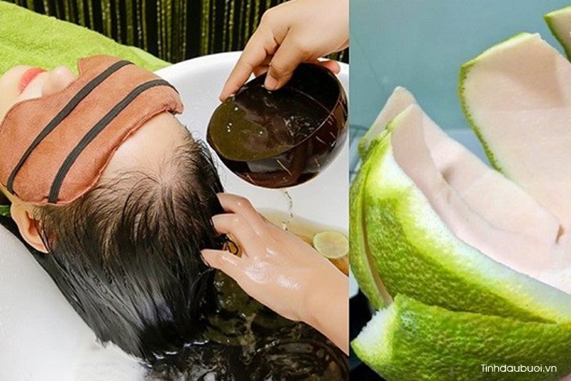 cach su dung tinh dau buoi de kich thich moc toc 