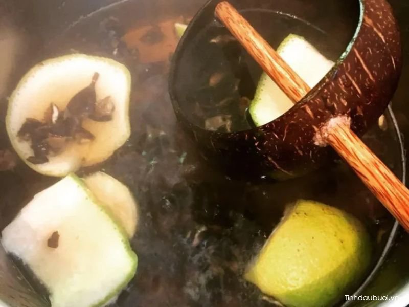 Trị rụng tóc bằng vỏ bưởi tri rung toc bang vo buoi