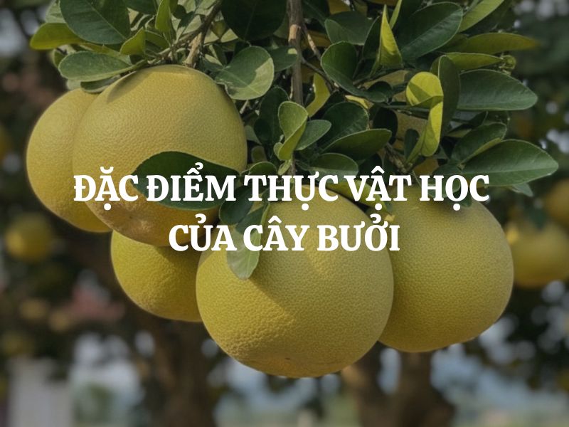 Đặc điểm thực vật học của cây bưởi: Cấu tạo và đặc trưng sinh học chi tiết