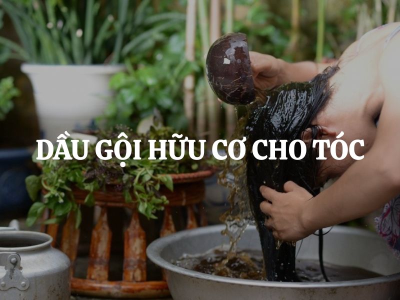 Dầu gội hữu cơ cho tóc - Giải pháp an toàn và tự nhiên cho mái tóc khỏe đẹp