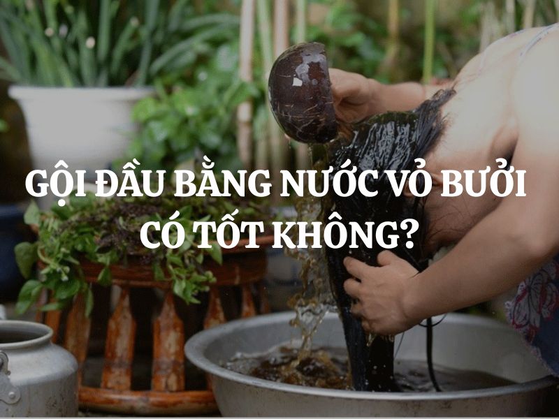 Giải đáp thắc mắc: Gội đầu bằng nước vỏ bưởi có tốt không?
