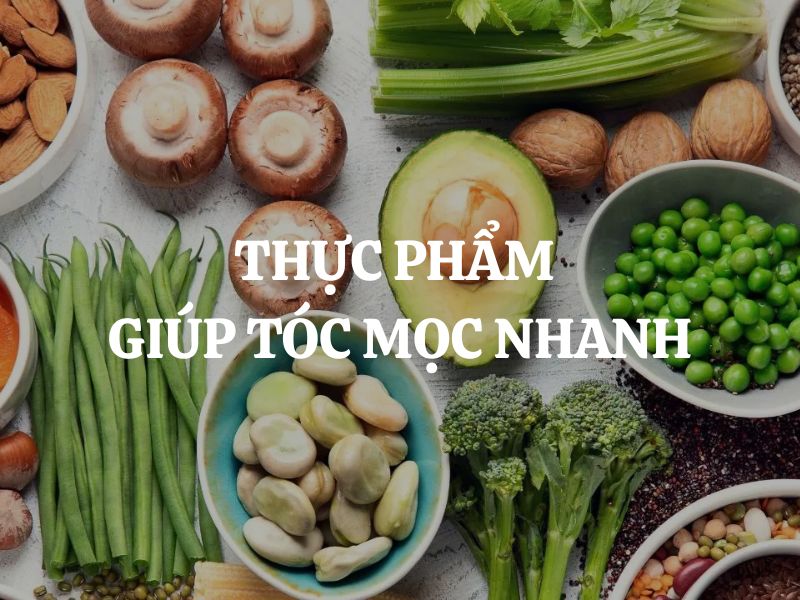 Thực phẩm giúp tóc mọc nhanh, nuôi dưỡng tóc từ bên trong