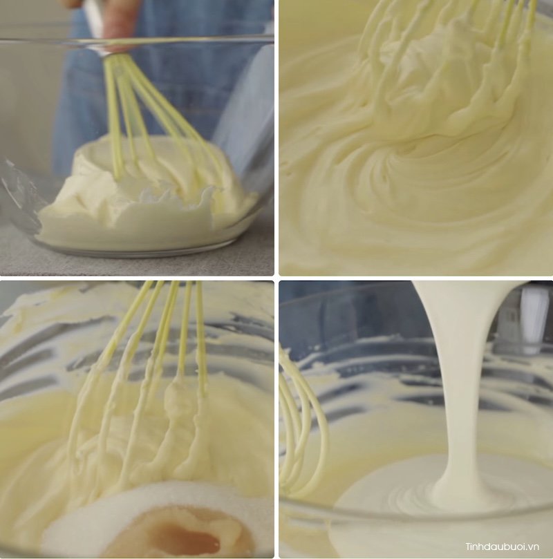 Cách làm cheesecake cam bưởi cach lam cheesecake cam buoi