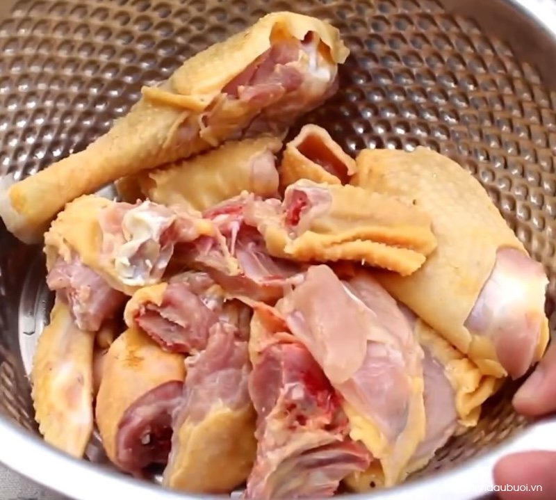 cach lam ga hap buoi