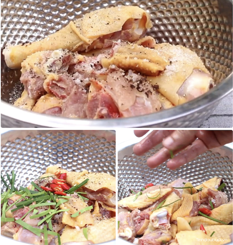 cach lam ga hap buoi