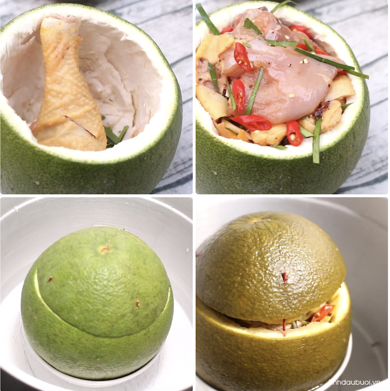 cach lam ga hap buoi