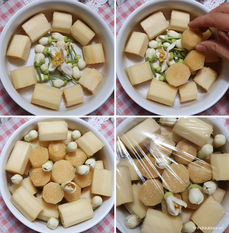 cach lam mia uop hoa buoi