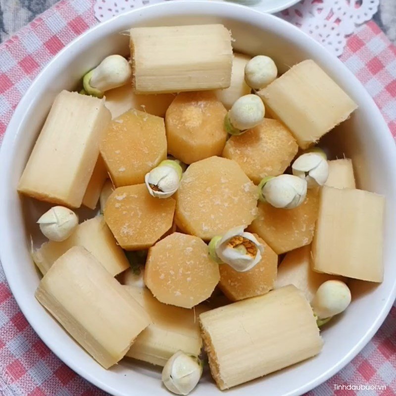 cach lam mia uop hoa buoi