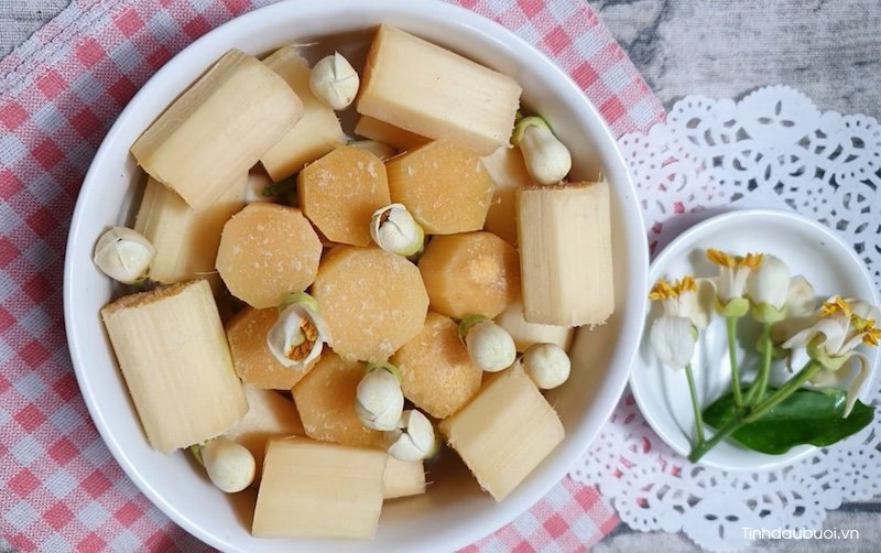 cach lam mia uop hoa buoi