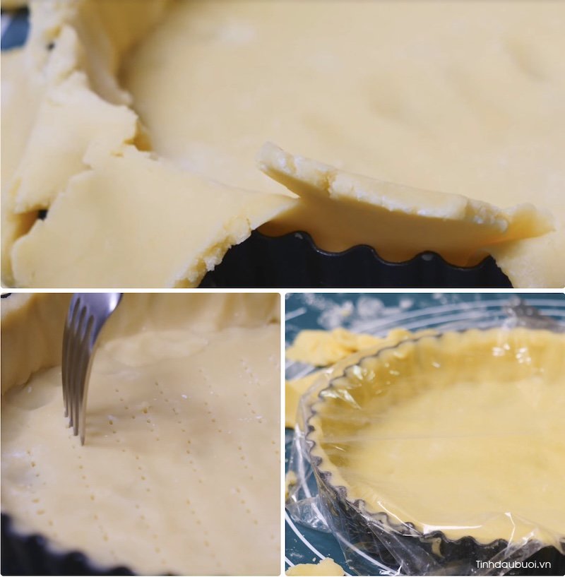 Cách làm bánh tart bưởi cach lam banh tart buoi