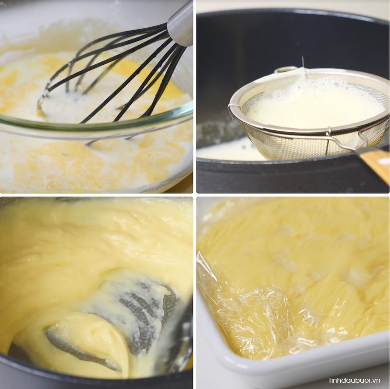 Cách làm bánh tart bưởi cach lam banh tart buoi