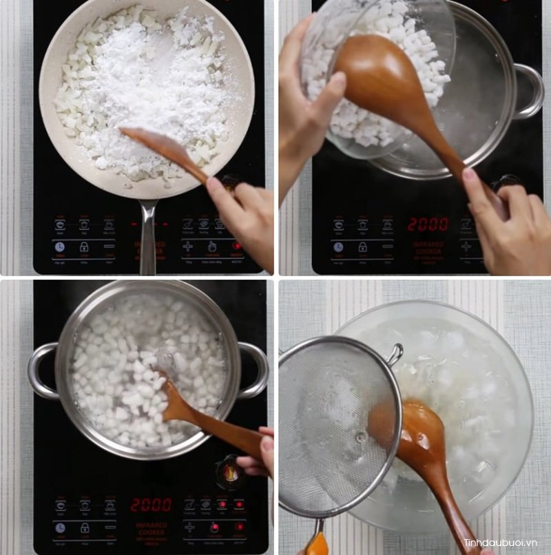 Cách làm chè bưởi cach lam che buoi