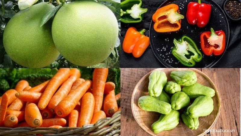 cach lam cui buoi xao ngu sac