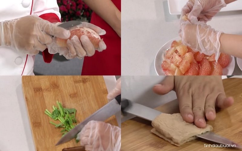 cach lam goi buoi chay