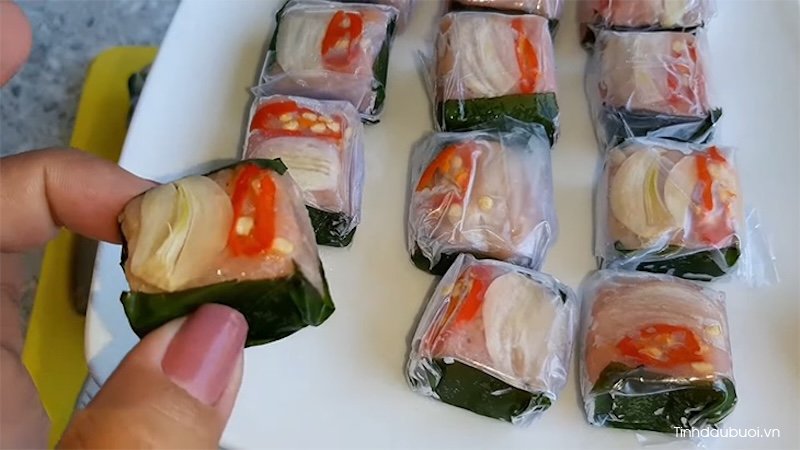 cach lam nem chua chay bang vo buoi