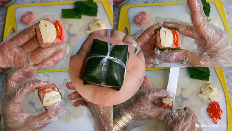 cach lam nem chua chay bang vo buoi