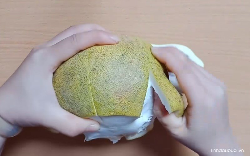 cach lot vo buoi tach mui buoi