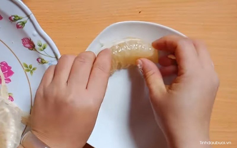 cach lot vo buoi tach mui buoi