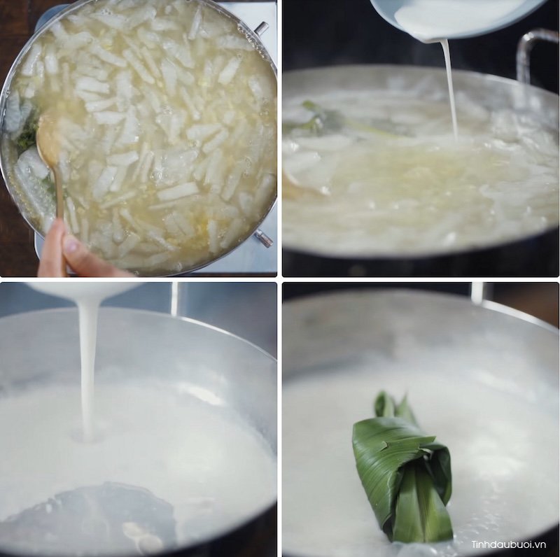 cách nấu chè bưởi đậu xanh cach nau che buoi dau xanh