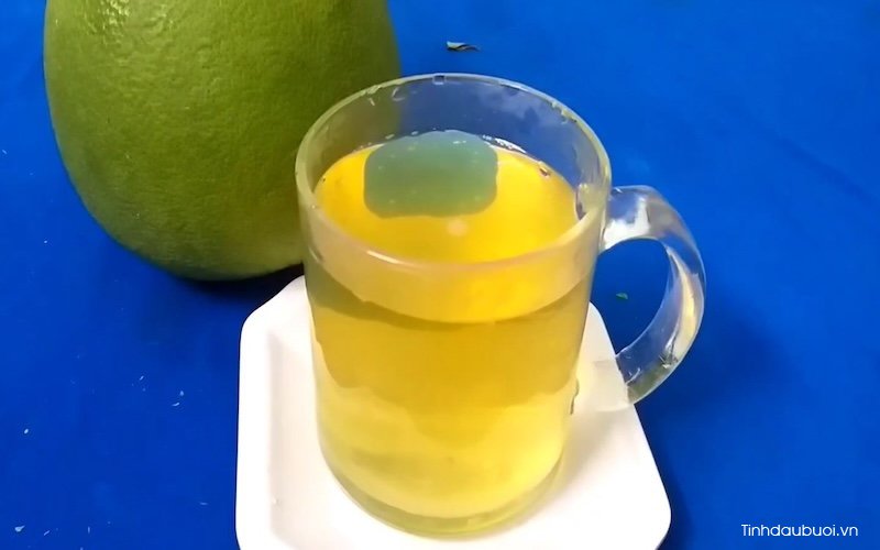 cach nau nuoc vo buoi de uong