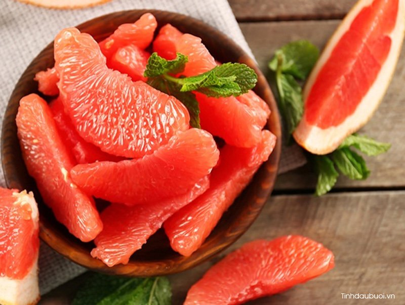 an buoi co tot khong