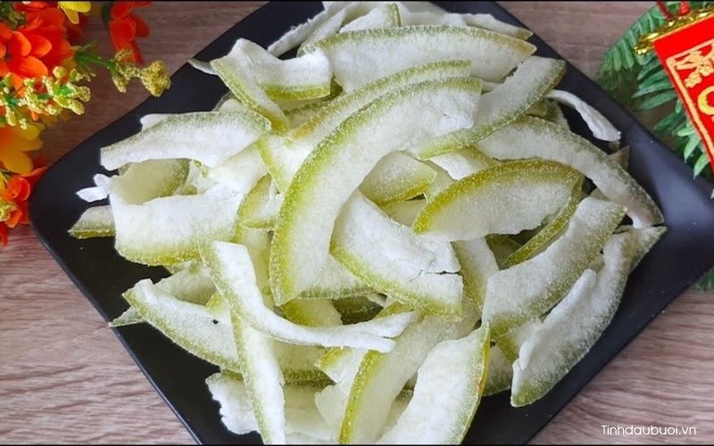 cach tri gan nhiem mo bang vo buoi