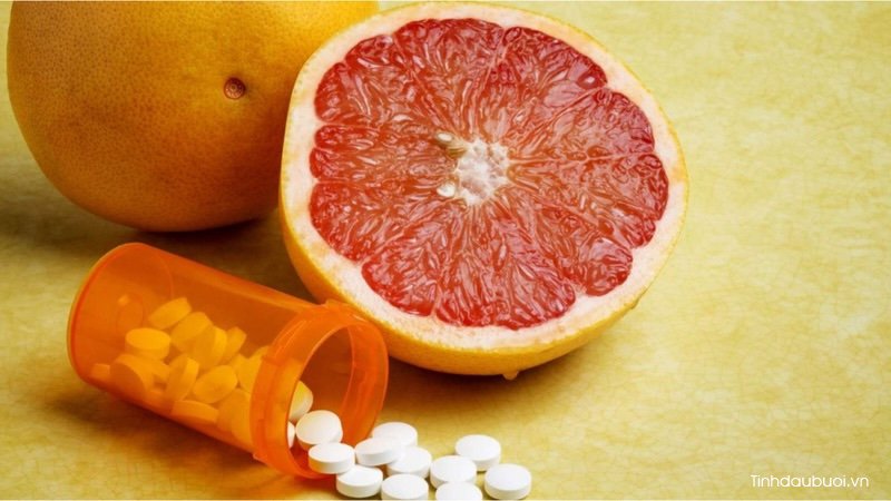 Thuốc không dùng cùng nước ép bưởi nuoc khong dung cung nuoc ep buoi