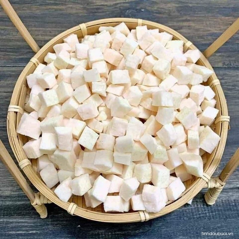 Cấu tạo lớp cùi trắng quả bưởi