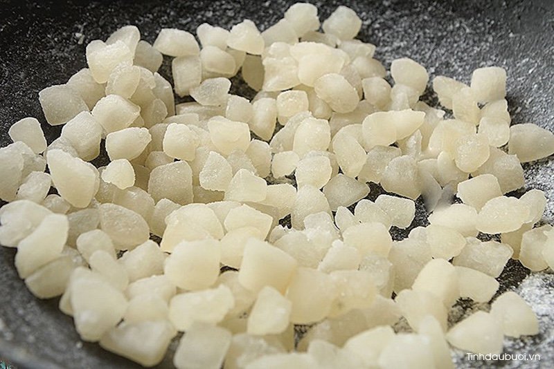 Cấu tạo lớp cùi trắng quả bưởi
