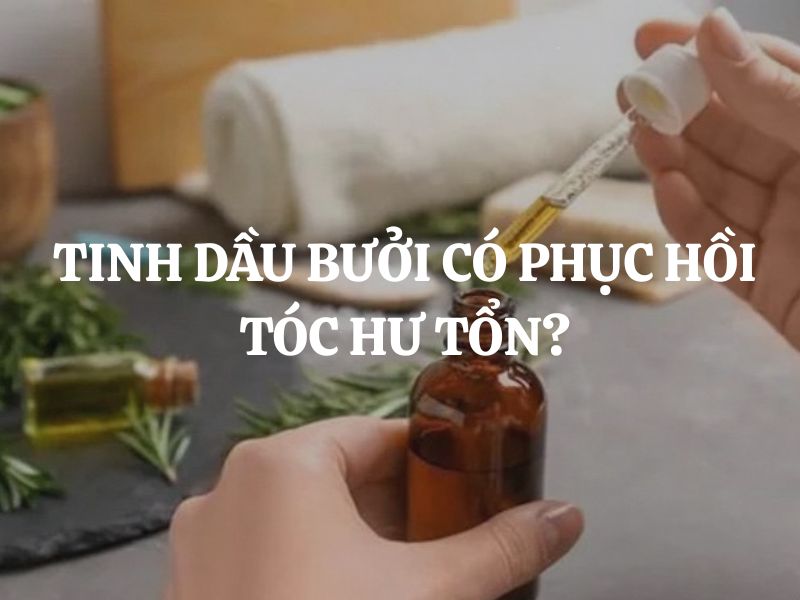 Giải đáp thắc mắc: Tinh dầu bưởi có giúp phục hồi tóc hư tổn hiệu quả?