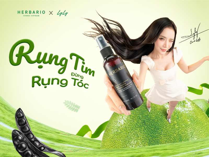 Lyly x Herbario Rụng Tim Đừng Rụng Tóc: Chiến dịch truyền cảm hứng cho mái tóc khỏe đẹp